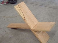 instructables jesse_hensel Plank Chair